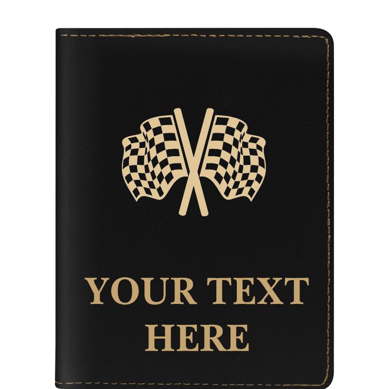 LEATHERETTE PASSPORT HOLDER