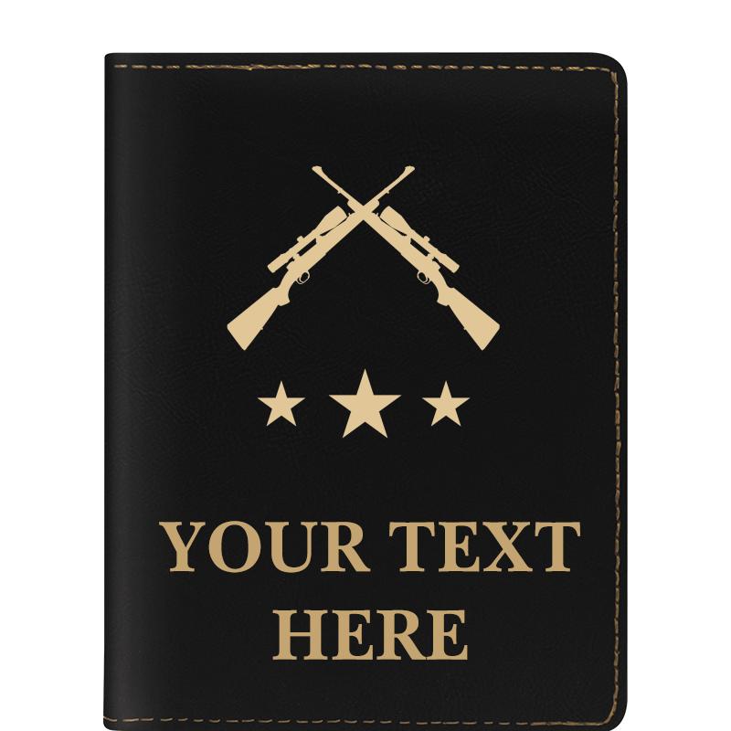 LEATHERETTE PASSPORT HOLDER