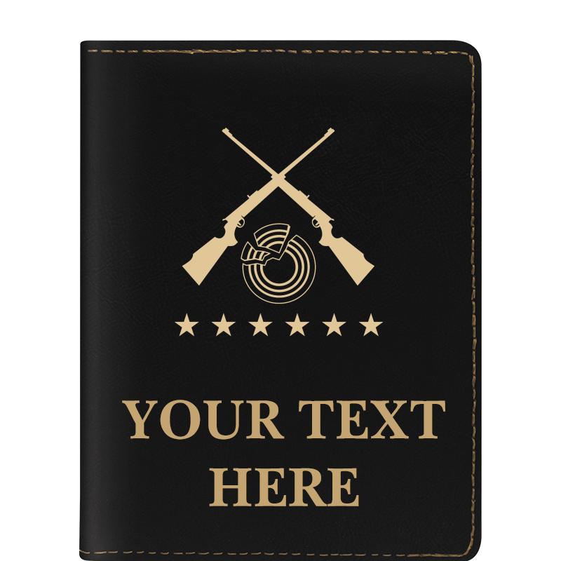 LEATHERETTE PASSPORT HOLDER