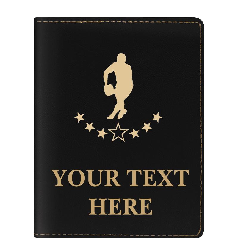LEATHERETTE PASSPORT HOLDER