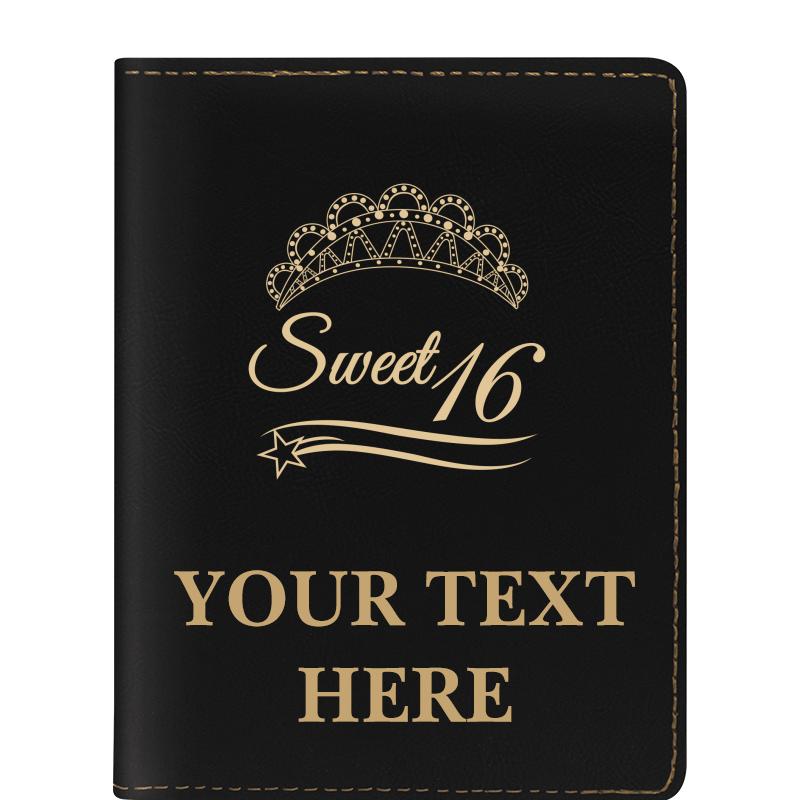 LEATHERETTE PASSPORT HOLDER