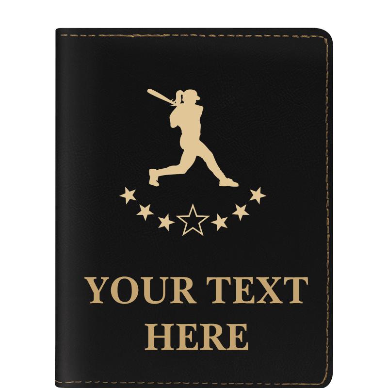 LEATHERETTE PASSPORT HOLDER