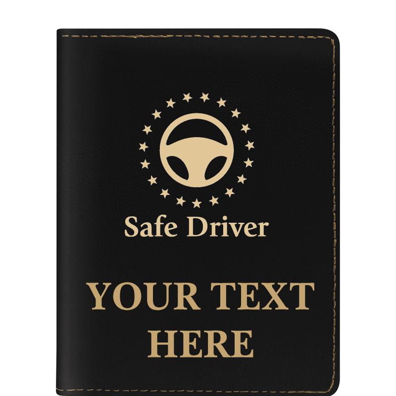 LEATHERETTE PASSPORT HOLDER