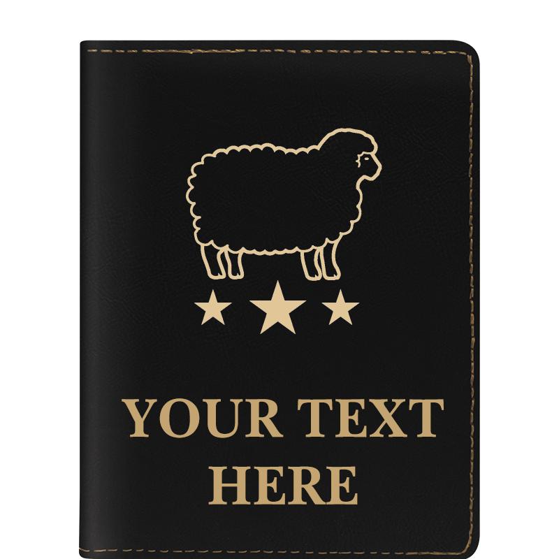 LEATHERETTE PASSPORT HOLDER