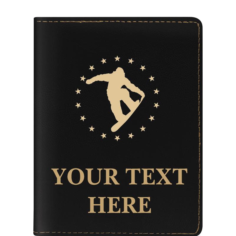 LEATHERETTE PASSPORT HOLDER