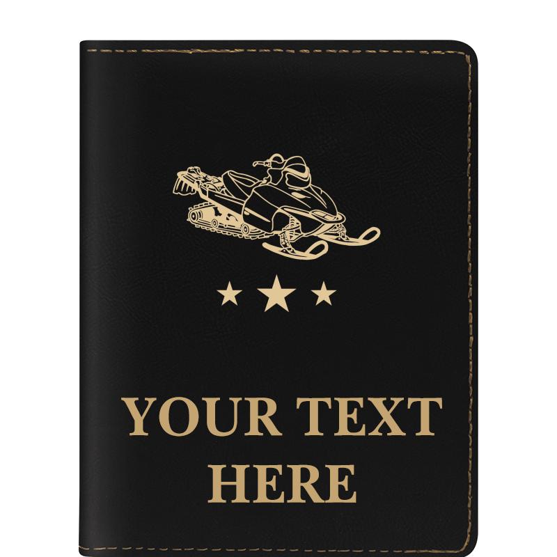 LEATHERETTE PASSPORT HOLDER