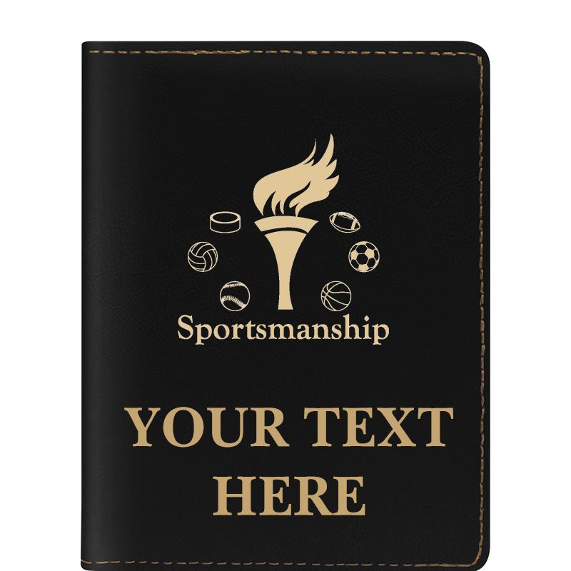 LEATHERETTE PASSPORT HOLDER