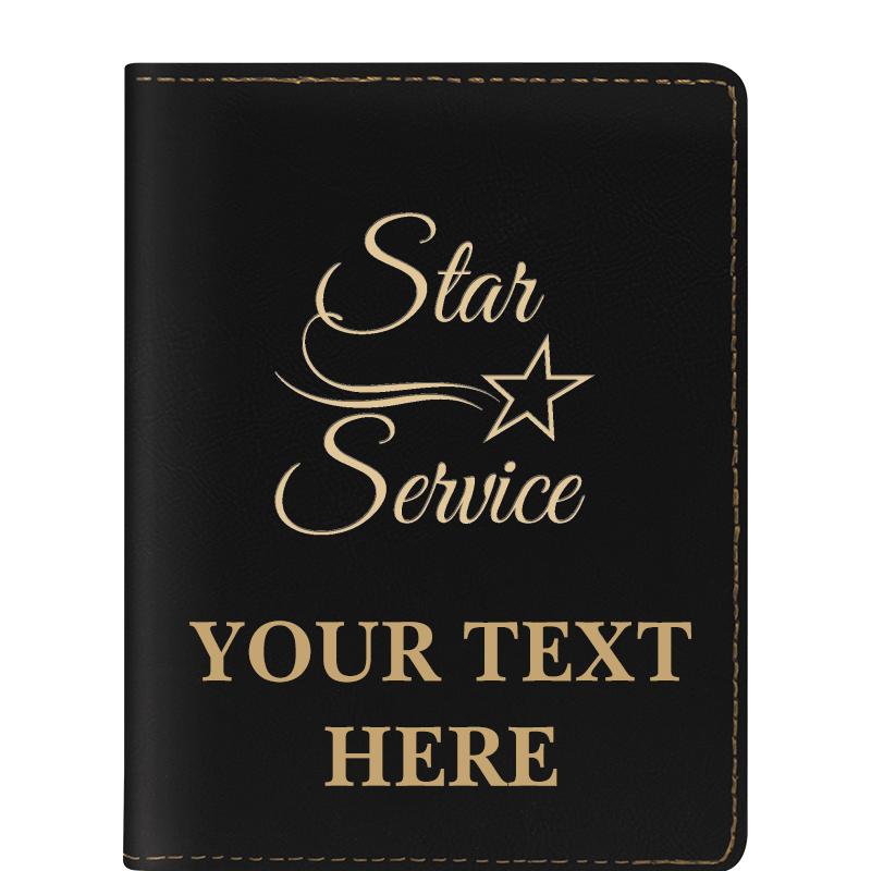 LEATHERETTE PASSPORT HOLDER