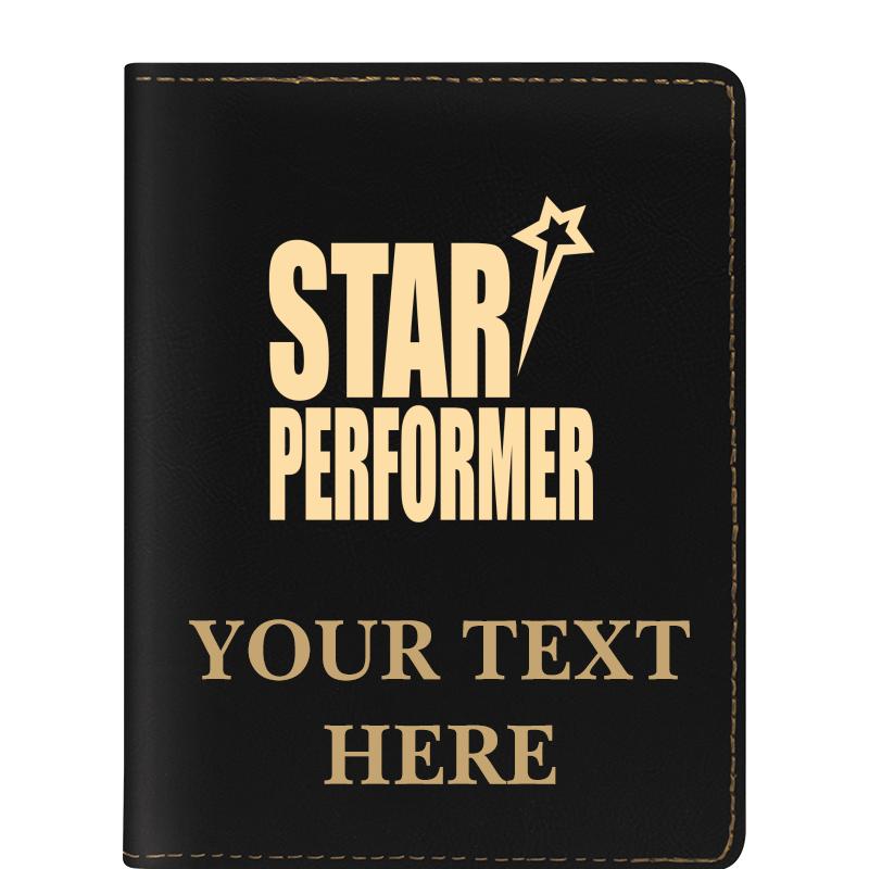 LEATHERETTE PASSPORT HOLDER