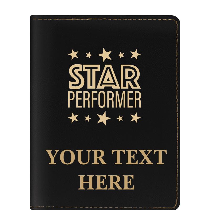 LEATHERETTE PASSPORT HOLDER