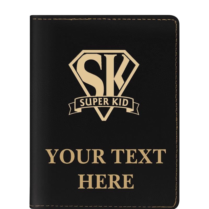 LEATHERETTE PASSPORT HOLDER