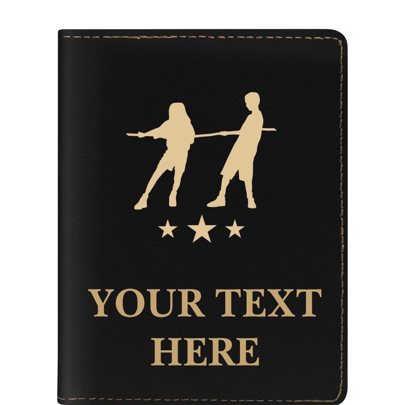 LEATHERETTE PASSPORT HOLDER