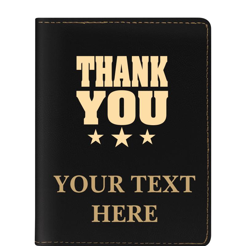 LEATHERETTE PASSPORT HOLDER