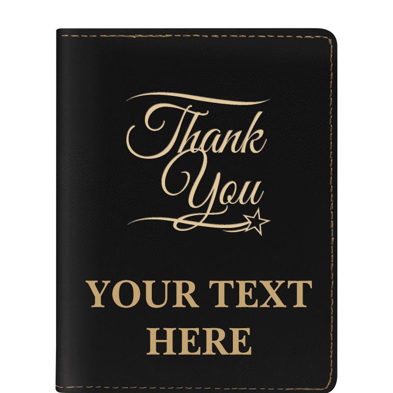 LEATHERETTE PASSPORT HOLDER