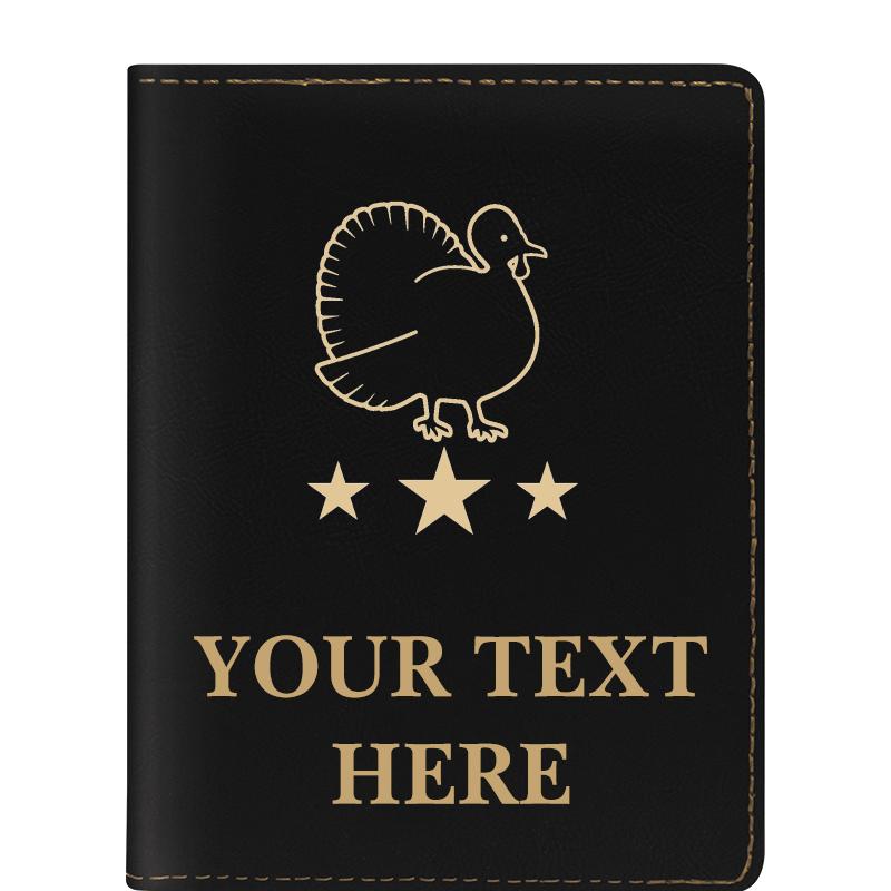LEATHERETTE PASSPORT HOLDER