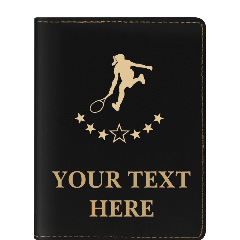 LEATHERETTE PASSPORT HOLDER