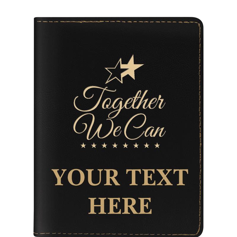 LEATHERETTE PASSPORT HOLDER