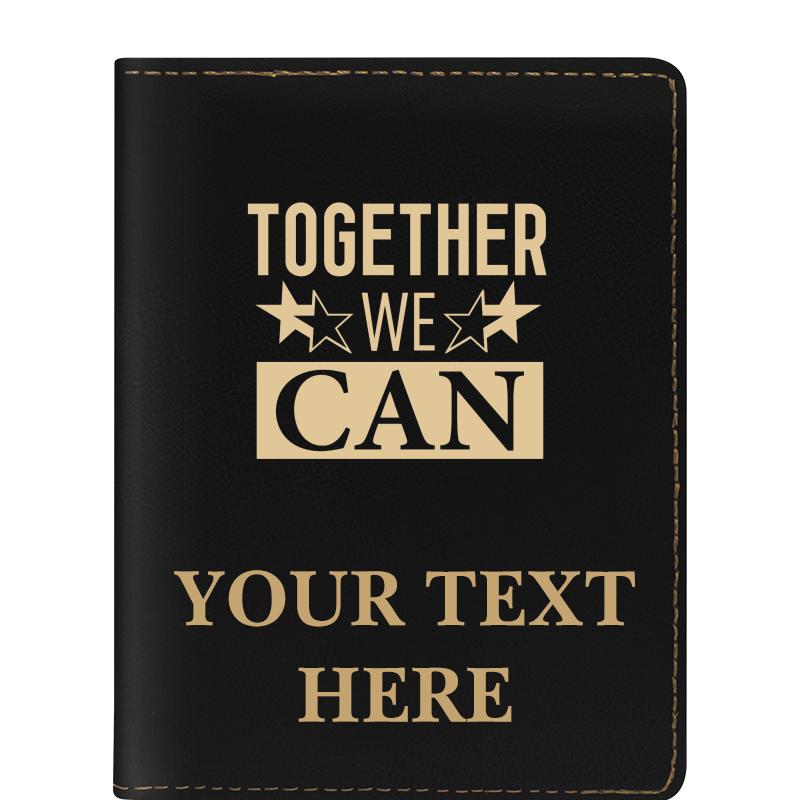 LEATHERETTE PASSPORT HOLDER