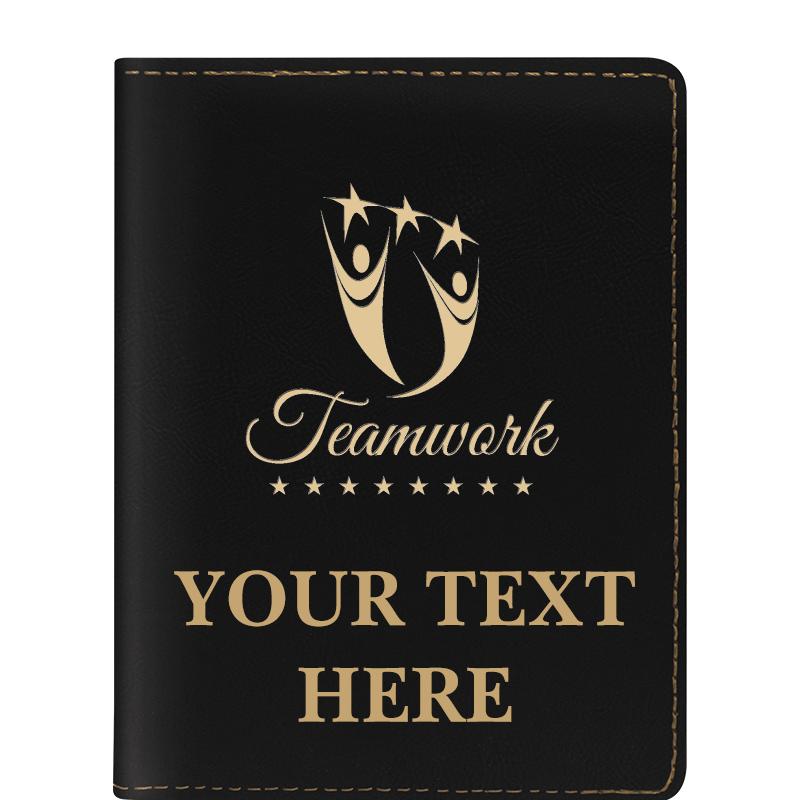 LEATHERETTE PASSPORT HOLDER