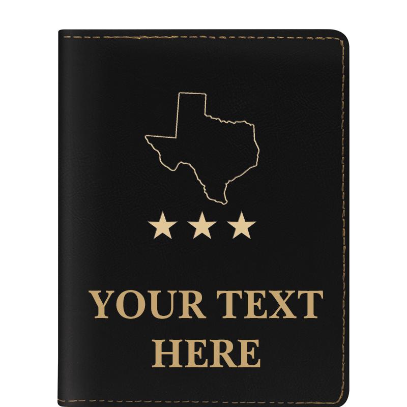 LEATHERETTE PASSPORT HOLDER