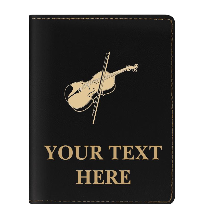 LEATHERETTE PASSPORT HOLDER
