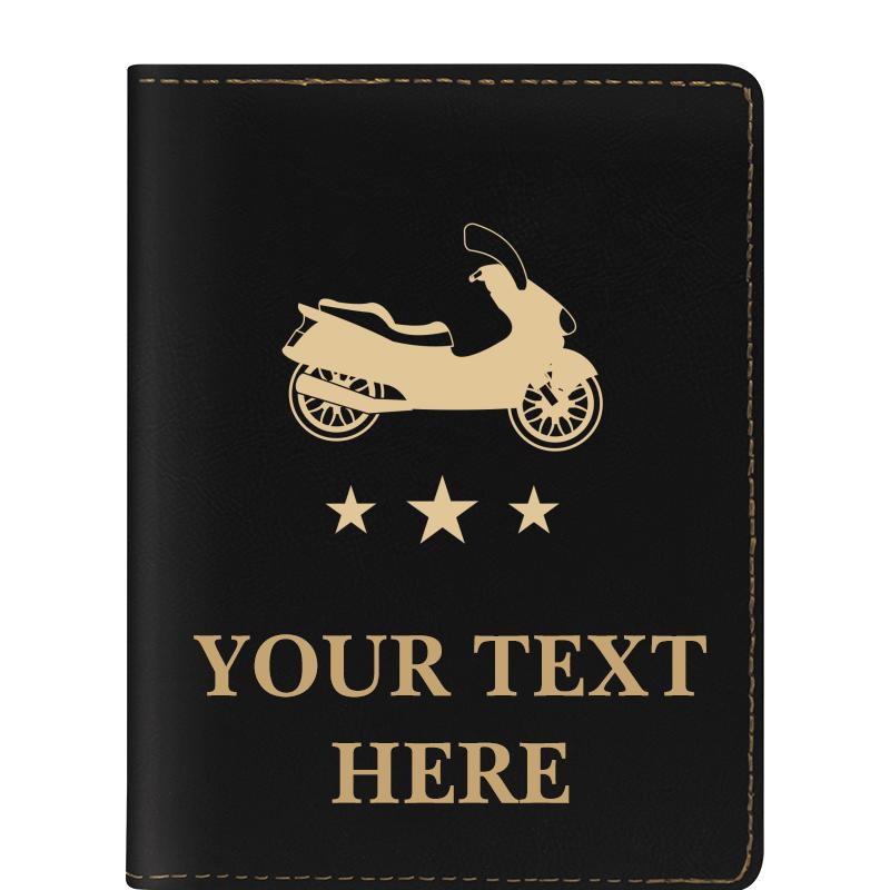 LEATHERETTE PASSPORT HOLDER