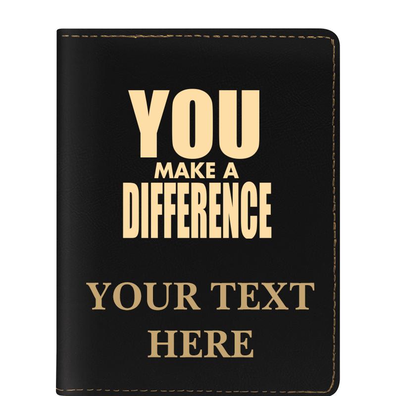 LEATHERETTE PASSPORT HOLDER