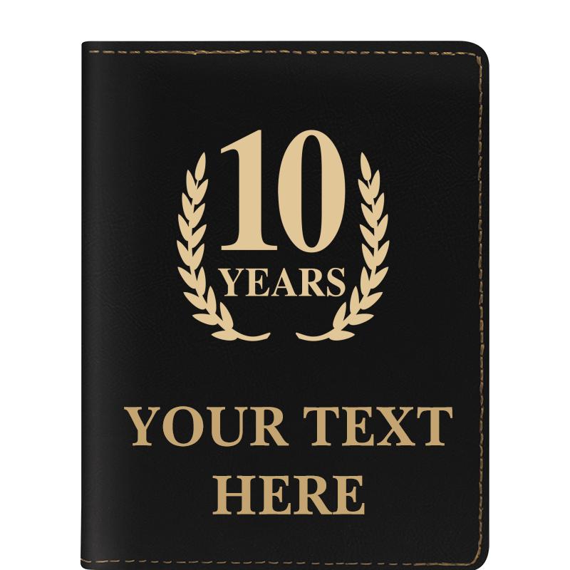 LEATHERETTE PASSPORT HOLDER