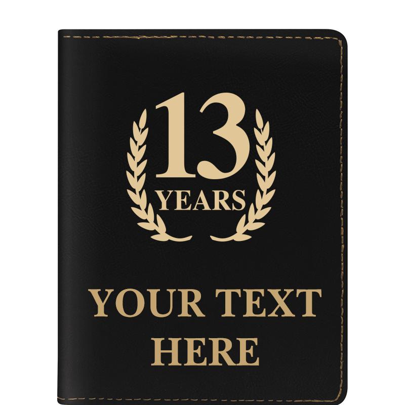 LEATHERETTE PASSPORT HOLDER
