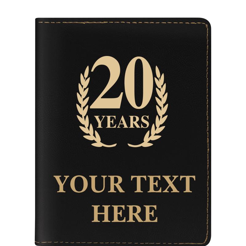 LEATHERETTE PASSPORT HOLDER