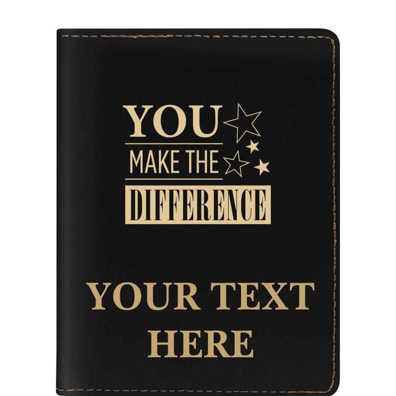 LEATHERETTE PASSPORT HOLDER