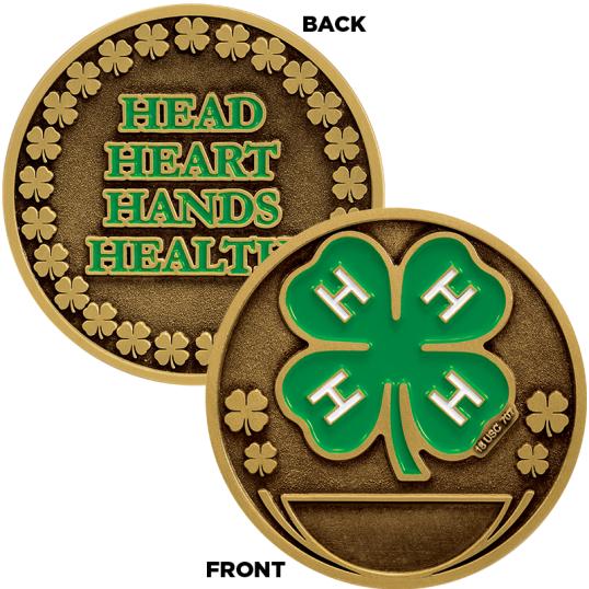 1.75" 4H STATE INSERT COIN