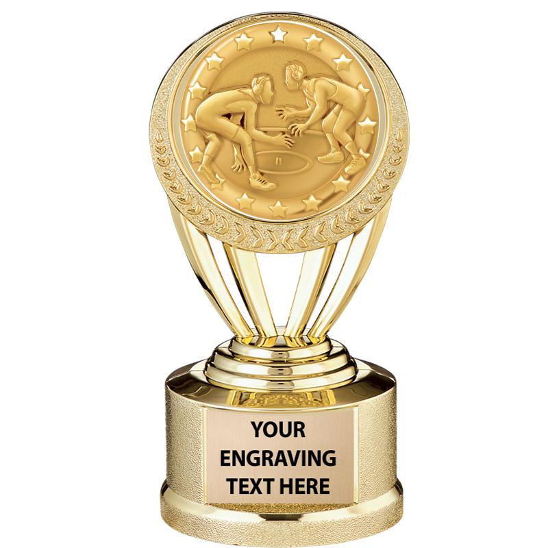 5" ALLIANCE AWARD-WREATH