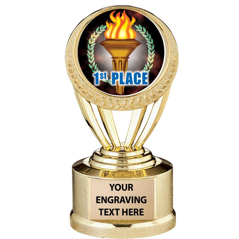 5" ALLIANCE AWARD-WREATH