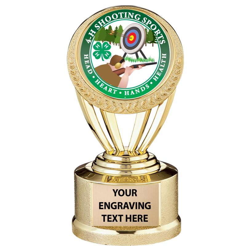 5" ALLIANCE AWARD-WREATH