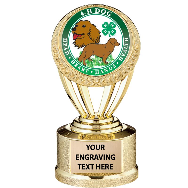 5" ALLIANCE AWARD-WREATH