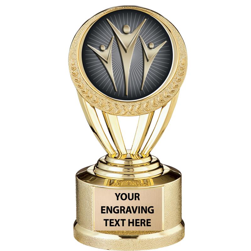 5" ALLIANCE AWARD-WREATH