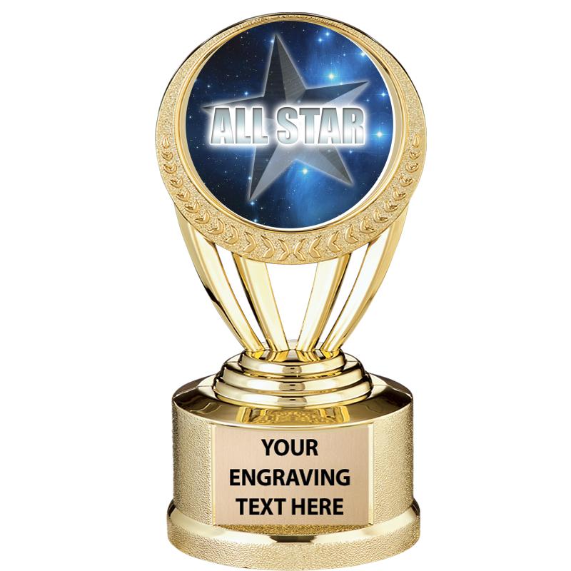 5" ALLIANCE AWARD-WREATH