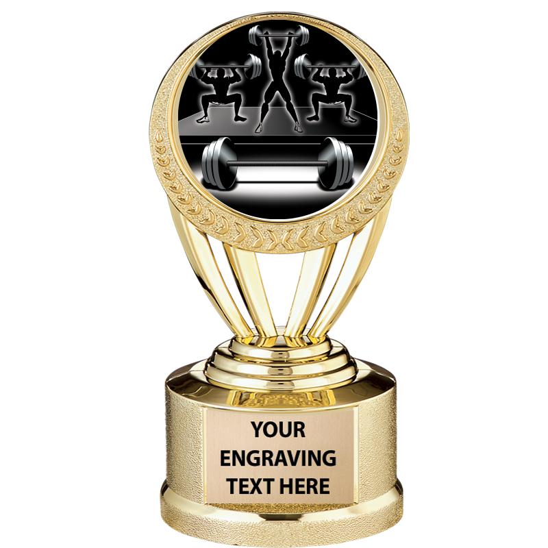 5" ALLIANCE AWARD-WREATH