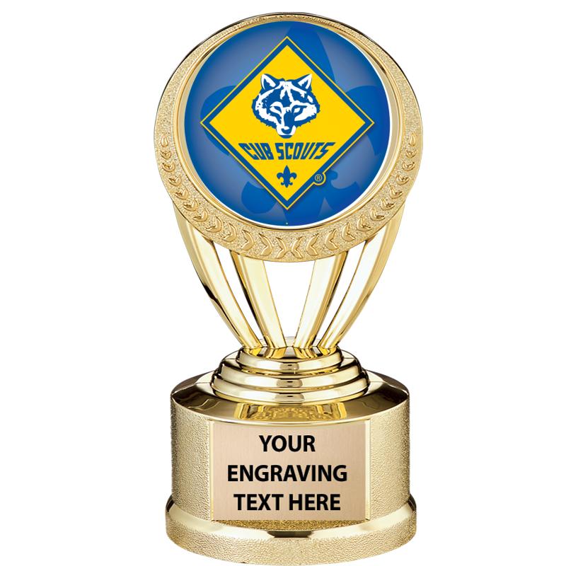 5" ALLIANCE AWARD-WREATH