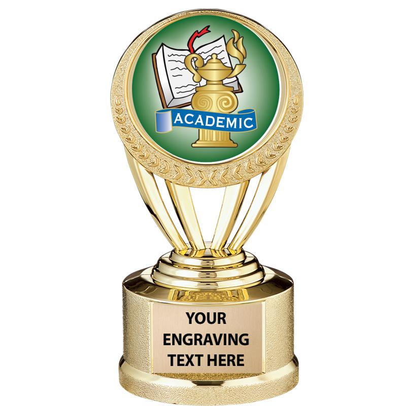 5" ALLIANCE AWARD-WREATH