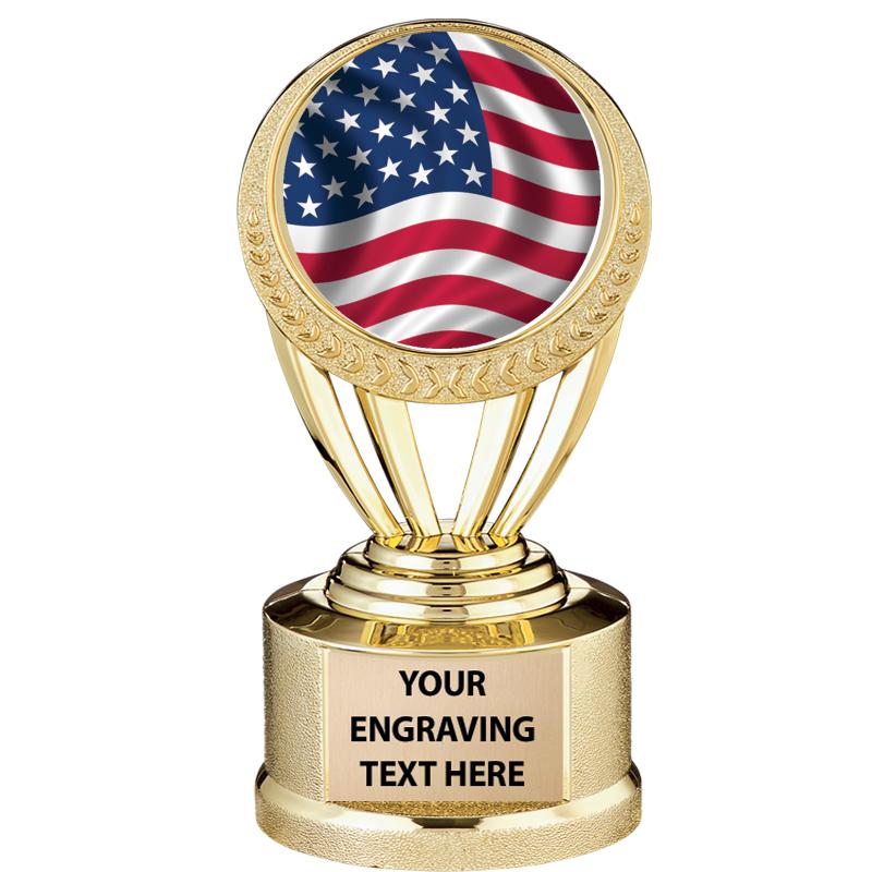 5" ALLIANCE AWARD-WREATH