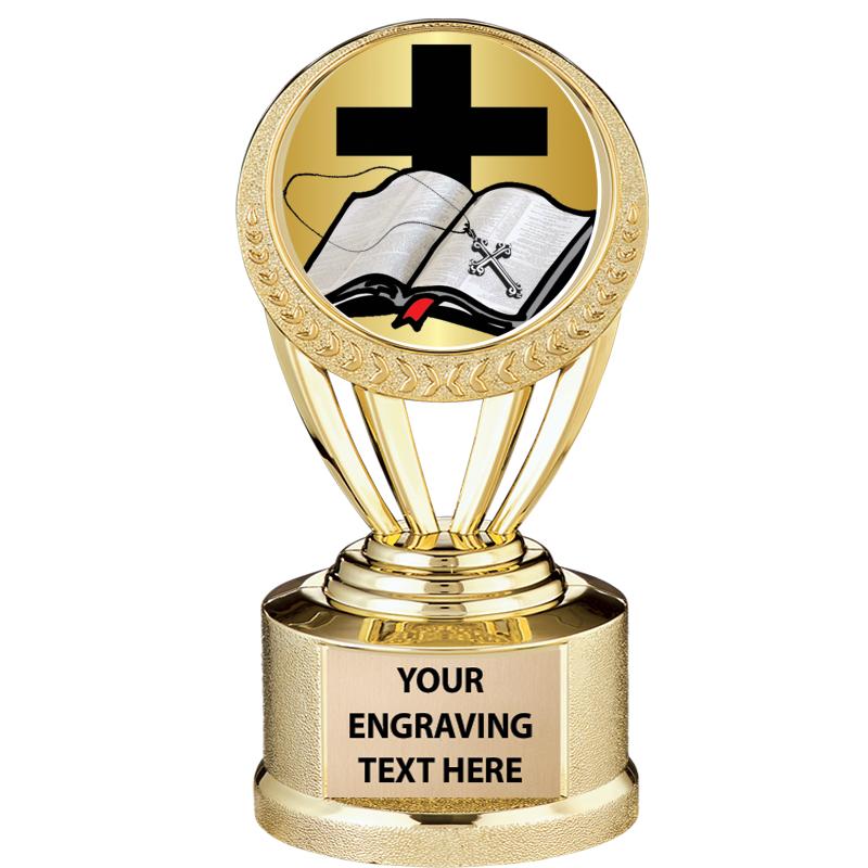 5" ALLIANCE AWARD-WREATH