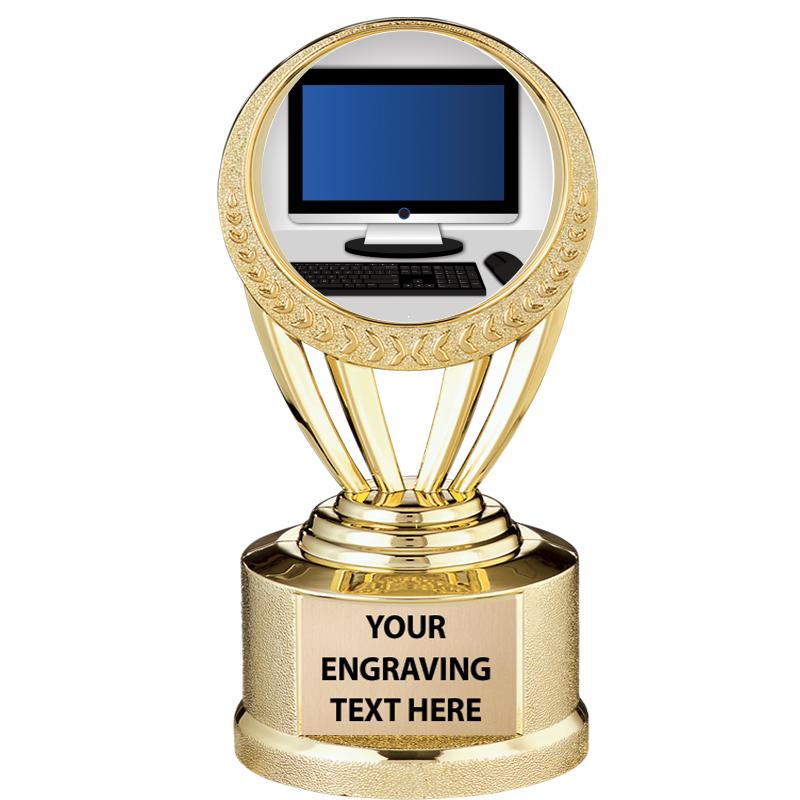 5" ALLIANCE AWARD-WREATH