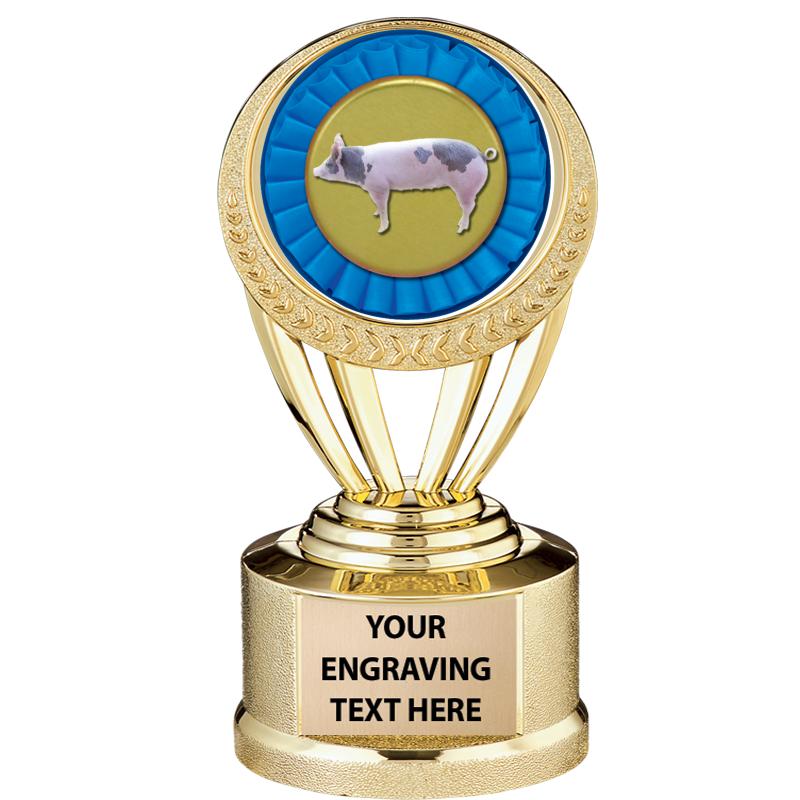 5" ALLIANCE AWARD-WREATH