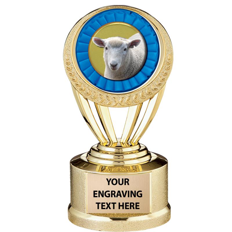 5" ALLIANCE AWARD-WREATH