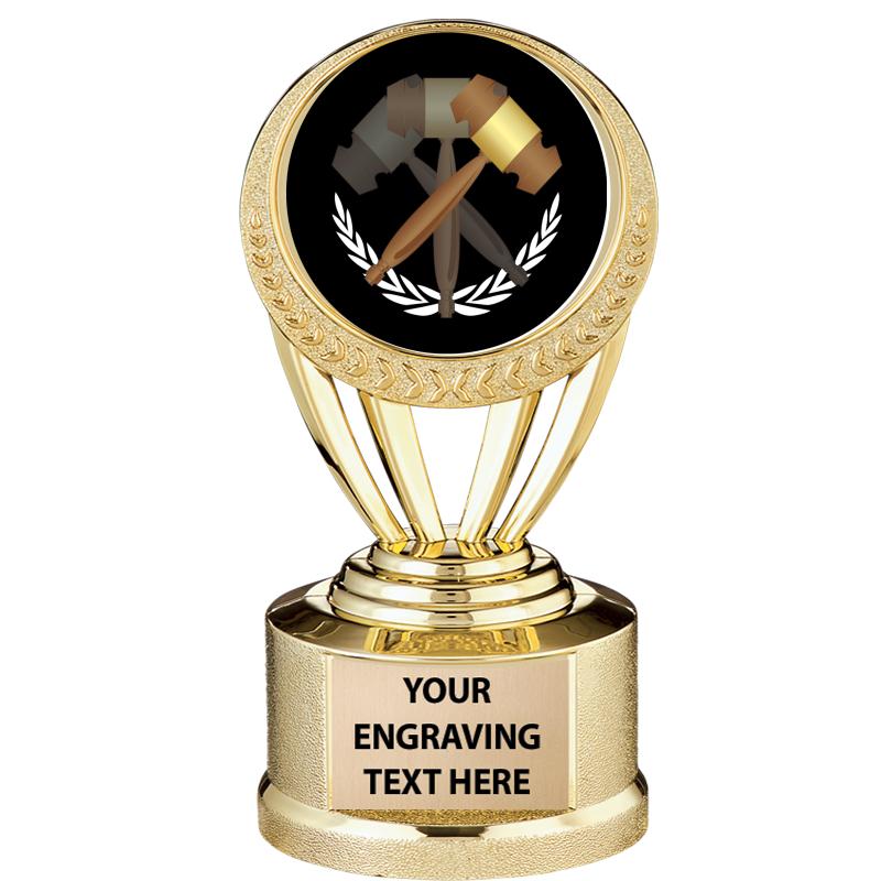 5" ALLIANCE AWARD-WREATH