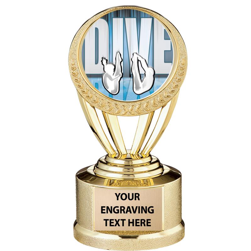 5" ALLIANCE AWARD-WREATH