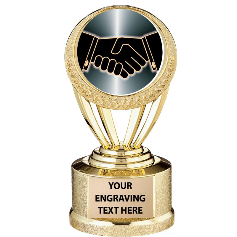 5" ALLIANCE AWARD-WREATH