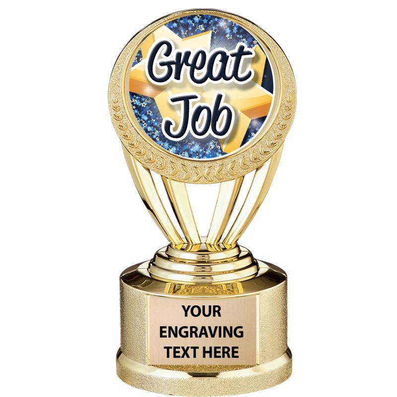 5" ALLIANCE AWARD-WREATH